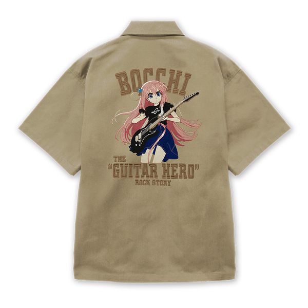 ڂEEI 㓡ЂƂ hJ[NVc Playing the guitar Ver. 2025MODEL SAND KHAKI XXL