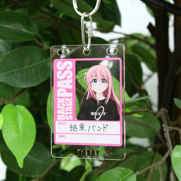 ぼっち・ざ・ろっく！ バックステージパス風アクリルキーホルダー 4種セット ☆限定☆バックステージパス風 アクリルキーホルダー [アニメ