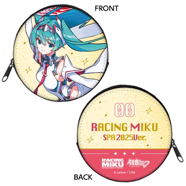 ラスカル 2020 初音ミク 赤倉さん　コインケース アパレル: 初音ミク GTプロジェクト レーシングVer.SPA 2025応援
