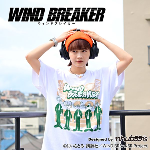 WIND BREAKER nhutoons ビッグTシャツ 集合