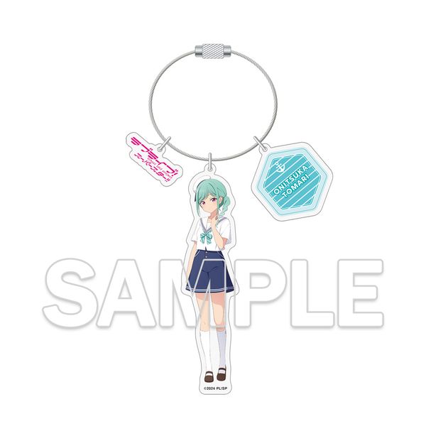 ラブライブ！スーパースター!! ワイヤーアクリルキーホルダー 鬼塚冬毬