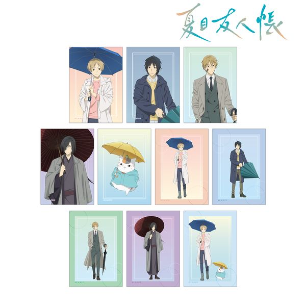 夏目友人帳 描き下ろし 雨の日ver. トレーディングブロマイド 【1BOX】