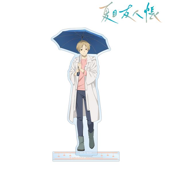 夏目友人帳 描き下ろし 夏目貴志 雨の日ver. BIGアクリルスタンド