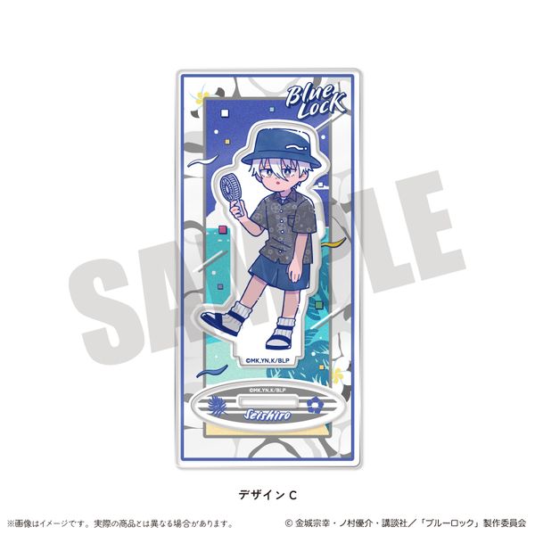 ブルーロック アクリルスタンド にゅ〜とろ 第2弾 C 凪誠士郎