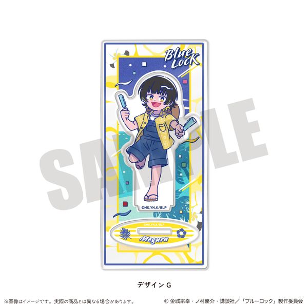 ブルーロック アクリルスタンド にゅ〜とろ 第2弾 G 蜂楽廻