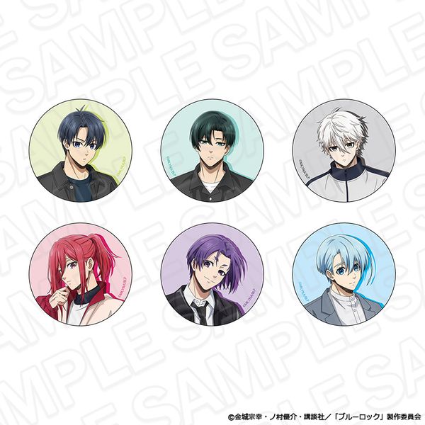 ブルーロック カンバッジ（ブラインド） casual ver. 【6個セット】