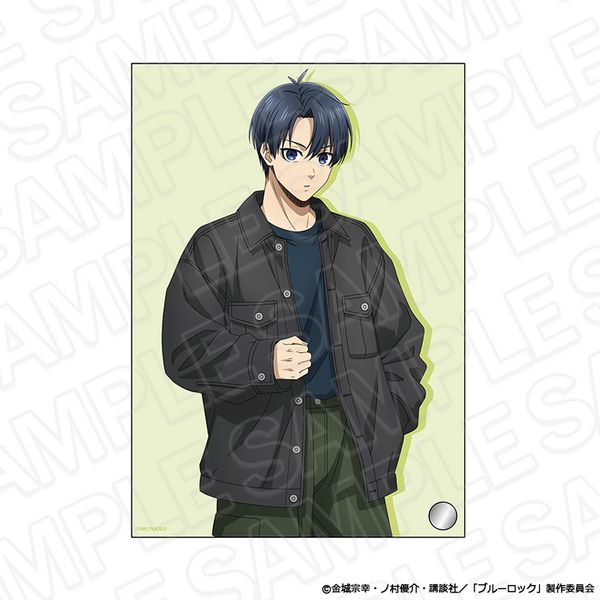 ブルーロック ホログラムミニアクリルアート 潔世一 casual ver.