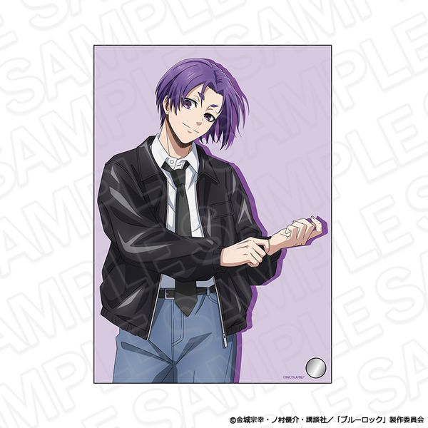 ブルーロック ホログラムミニアクリルアート 御影玲王 casual ver.