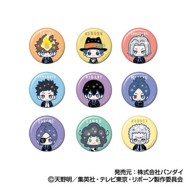 家庭教師ヒットマンREBORN! CANバッジ ぴっこりーず 【1BOX】