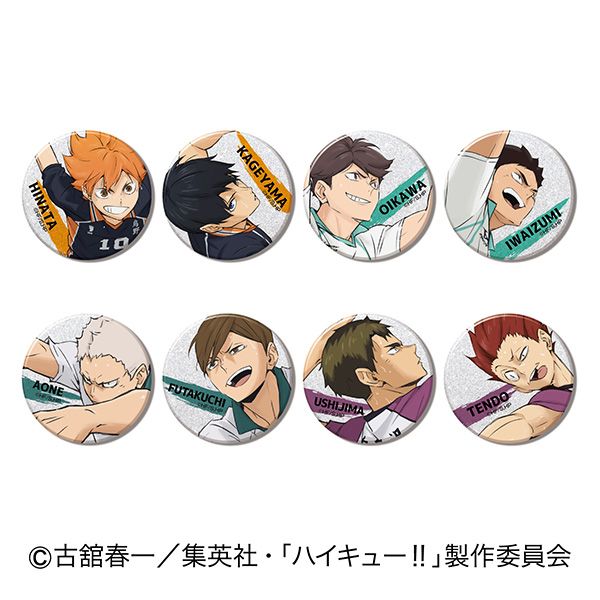 ハイキュー!! グリッターCANバッジ A BOX 【1BOX】