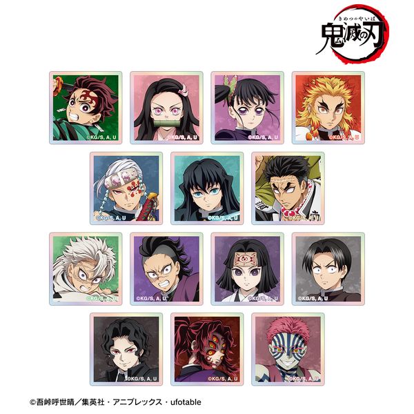 鬼滅の刃 トレーディングオーロラアクリルタイル ver.A 【1BOX】