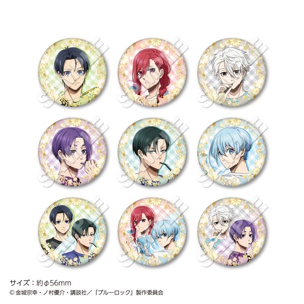 ブルーロック トレーディング缶バッジ シャボン玉 【1BOX】