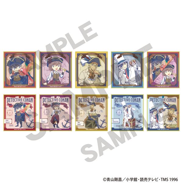 名探偵コナン トレーディングミニ色紙 船乗り クラパレット 【1BOX】