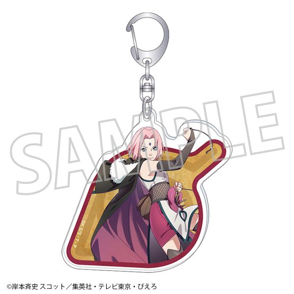 NARUTO−ナルト− 疾風伝 アクリルキーホルダー 春野サクラ 忍伝冒険譚