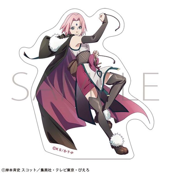NARUTO−ナルト− 疾風伝 ステッカー 春野サクラ 忍伝冒険譚