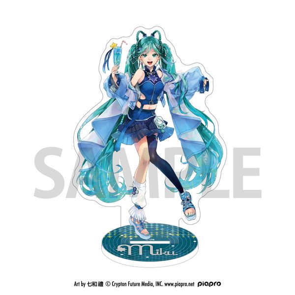 初音ミク「マジカルミライ 2025」コラボカフェin E-DINER アクリルスタンド 初音ミク