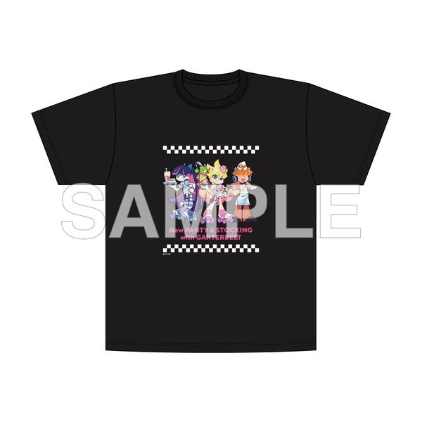 New PANTY & STOCKING with GARTERBELT Tシャツ アメリカンダイナー ver.