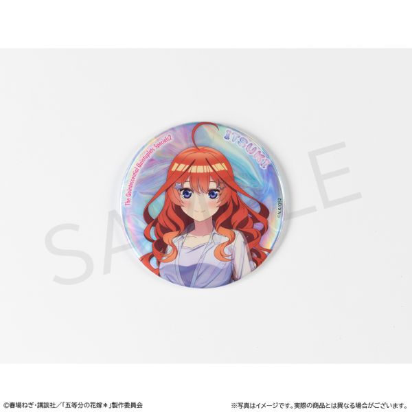 【事後通販】 五等分の花嫁* おおきなキラキラ缶バッジ 中野五月