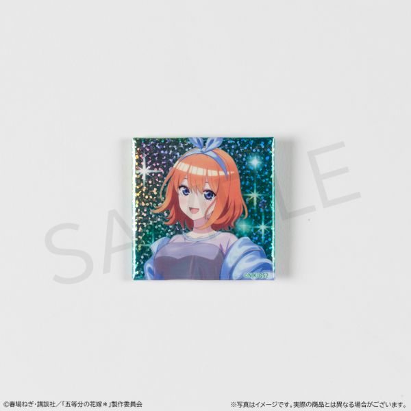 【事後通販】 五等分の花嫁* スクエア缶バッジ 中野四葉