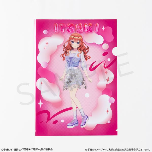 【事後通販】 五等分の花嫁* A4クリアファイル Y3K 中野五月