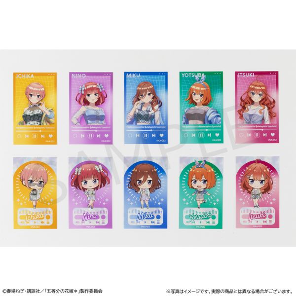 【事後通販】 五等分の花嫁* トレーディングミニブロマイド 【1BOX】