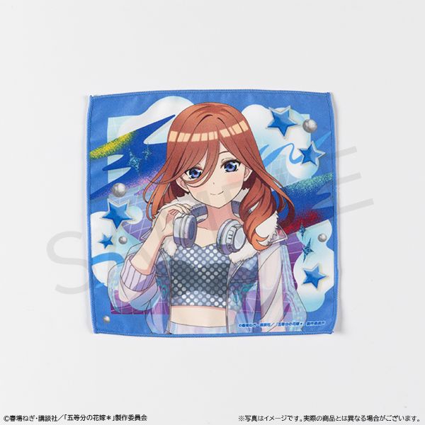 【事後通販】 五等分の花嫁* マイクロファイバーハンドタオル 中野三玖