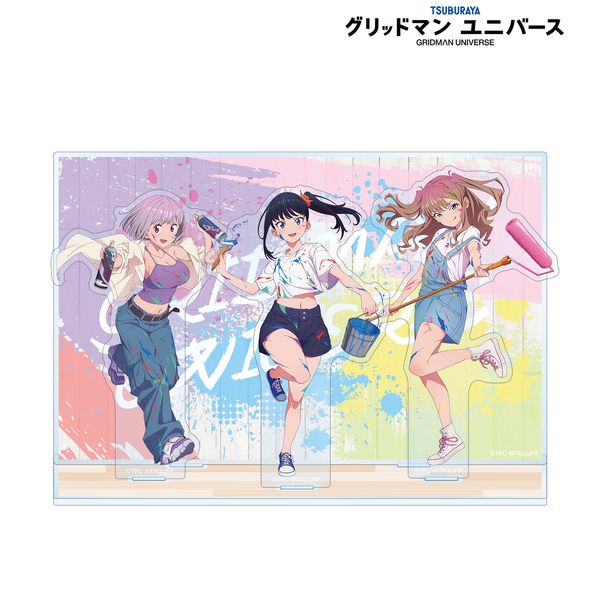 グリッドマン ユニバース 描き下ろし ペインタースタイルver. アクリルジオラマ