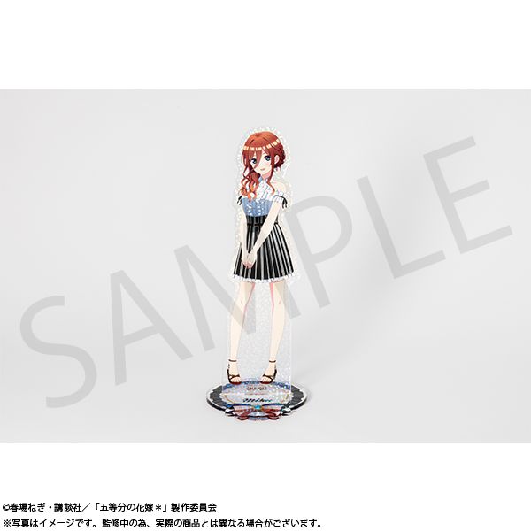 五等分の花嫁* グリッターアクスタ 中野三玖