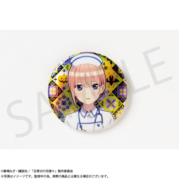 五等分の花嫁* ホログラム57mm缶バッジ 中野一花