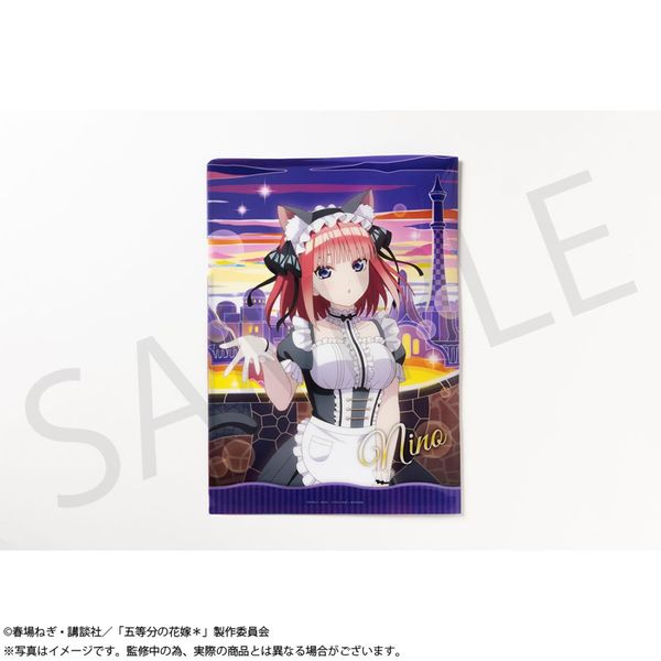 五等分の花嫁* A4クリアファイルセット 中野二乃