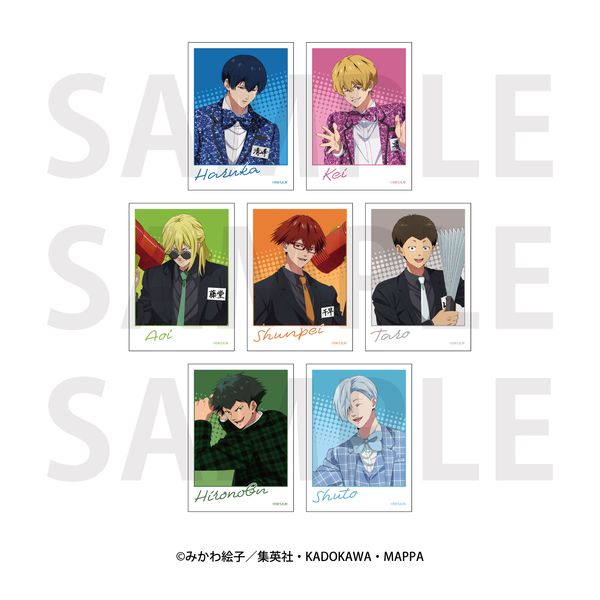 忘却バッテリー ダイカットステッカーセット(等身ver.)