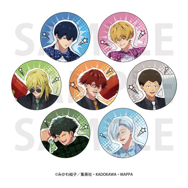 忘却バッテリー トレーディングメタリック缶バッジ(等身) 【1BOX】