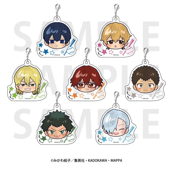 忘却バッテリー トレーディングミニキャラアクリルチャーム 【1BOX】