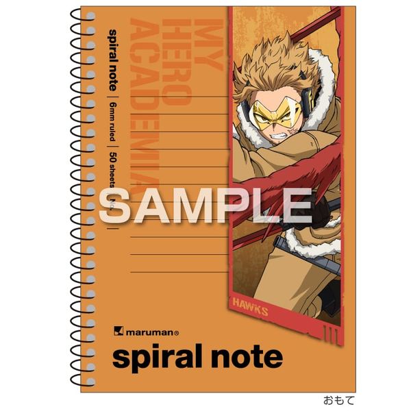 僕のヒーローアカデミア A6スパイラルノート ホークス