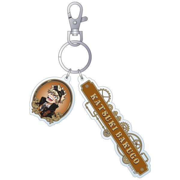 僕のヒーローアカデミア 2連アクリルキーホルダー 爆豪勝己 スチームパンクver.