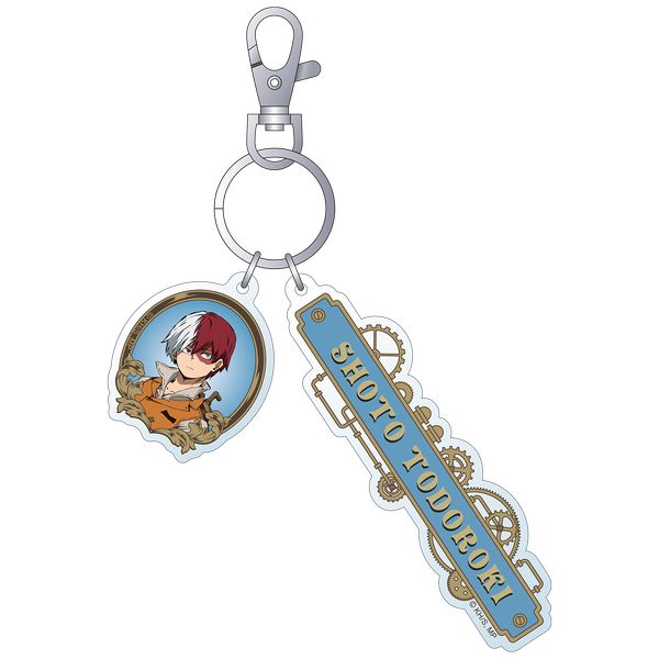 僕のヒーローアカデミア 2連アクリルキーホルダー 轟焦凍 スチームパンクver.