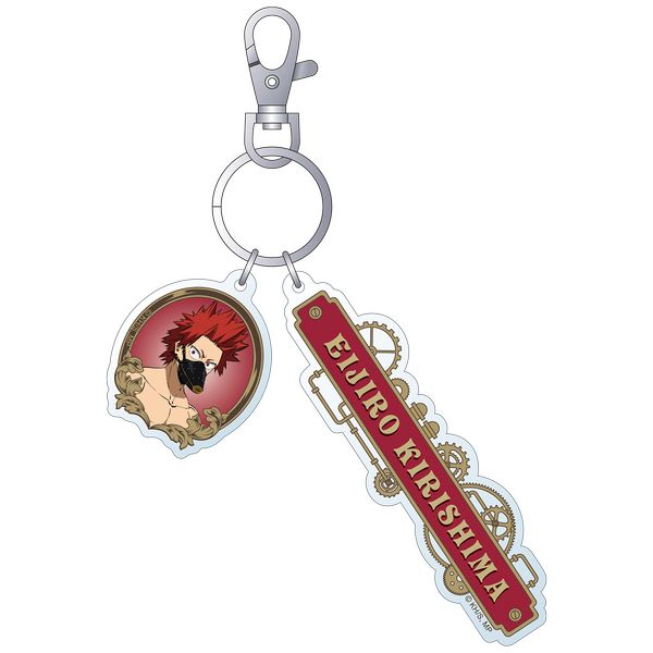 僕のヒーローアカデミア 2連アクリルキーホルダー 切島鋭児郎 スチームパンクver.