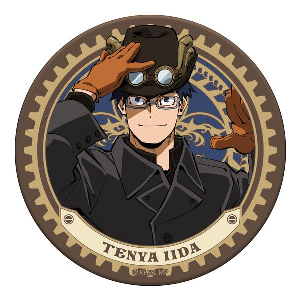 僕のヒーローアカデミア レザーコースター 飯田天哉 スチームパンクver.