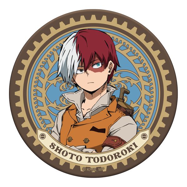 僕のヒーローアカデミア レザーコースター 轟焦凍 スチームパンクver.