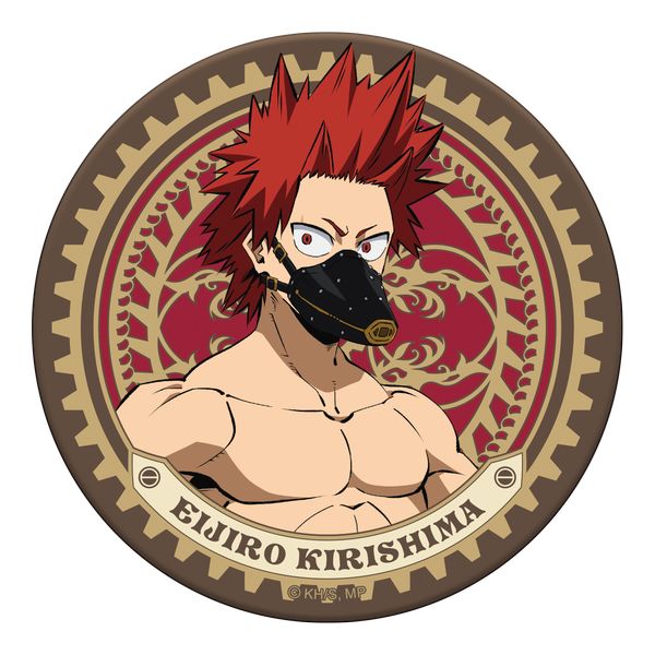 僕のヒーローアカデミア レザーコースター 切島鋭児郎 スチームパンクver.