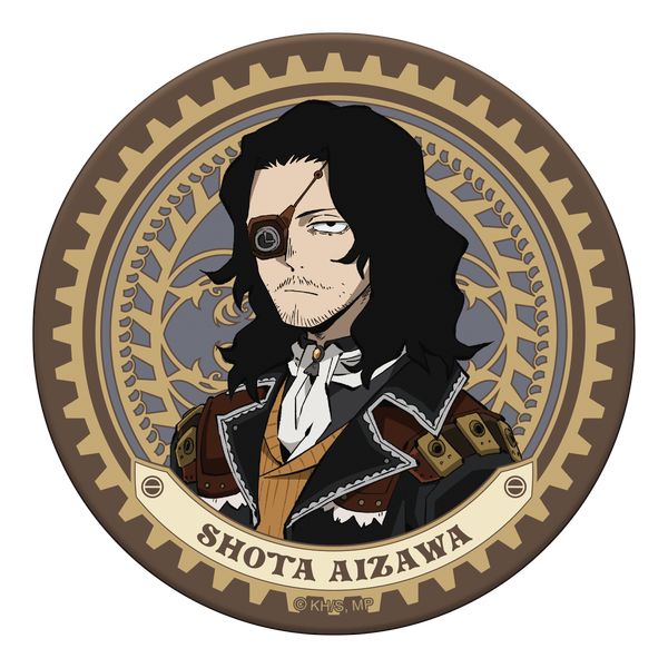 僕のヒーローアカデミア レザーコースター 相澤消太 スチームパンクver.