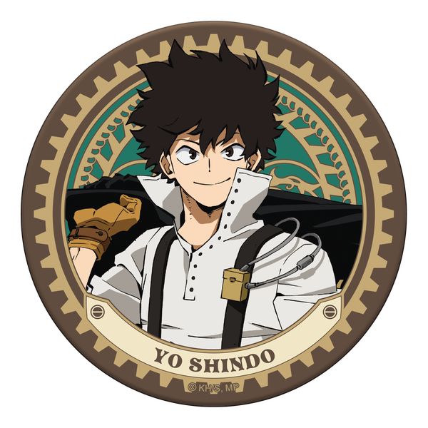 僕のヒーローアカデミア レザーコースター 真堂揺 スチームパンクver.