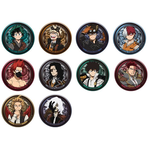 僕のヒーローアカデミア メタル缶バッジコレクション スチームパンクVer. 【1BOX】