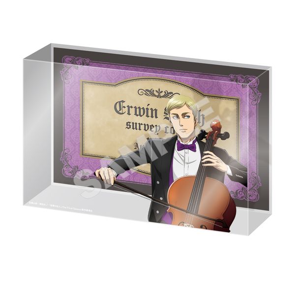 進撃の巨人 四重奏ver. クリスタルアートボード 04 エルヴィン