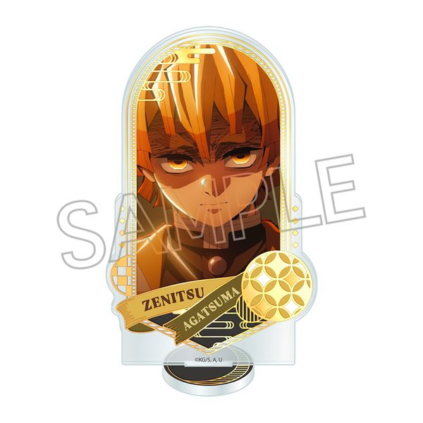 鬼滅の刃 箔押しアクリルスタンド 我妻善逸