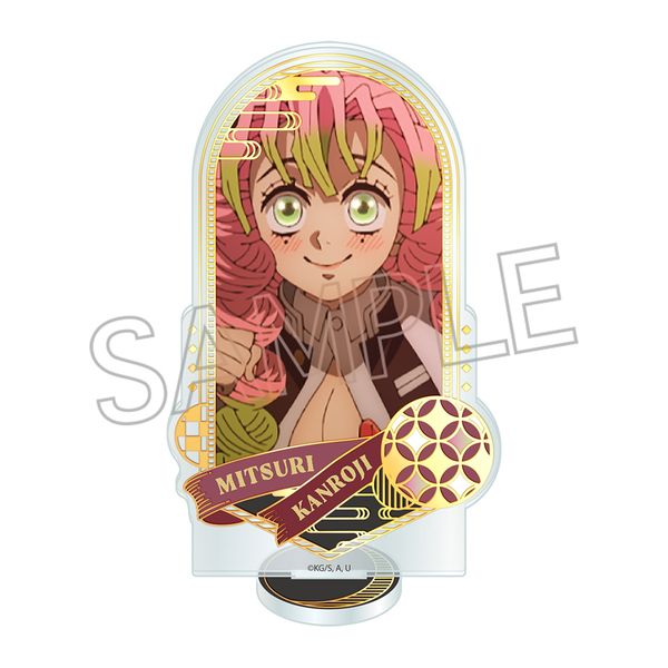 鬼滅の刃 箔押しアクリルスタンド 甘露寺蜜璃