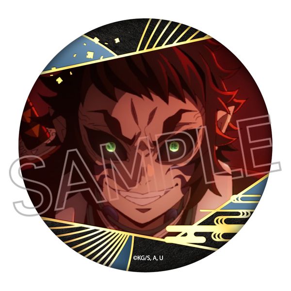 鬼滅の刃 箔押し缶バッジ Vol.3 獪岳