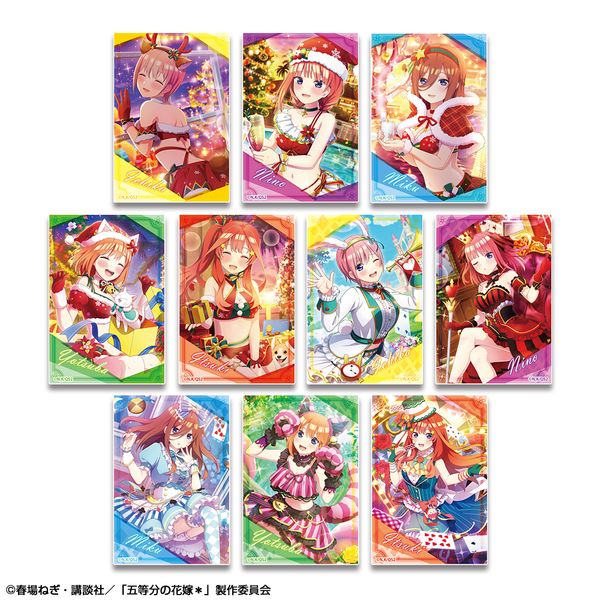 五等分の花嫁* 10個入りトレーディングアクリルカード Vol.2 【1BOX】