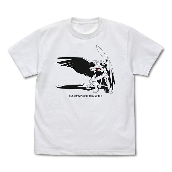 EVANGELION wVIG@QIŁxEVAʎY@ TVc WHITE S