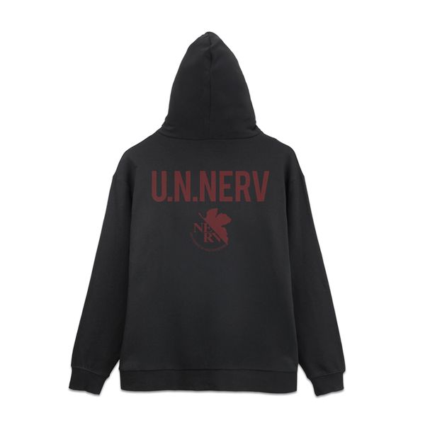 EVANGELION U.N.NERV Wbvp[J[ BLACK XXL